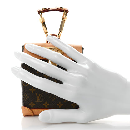 Louis Vuitton Monogram Mini Steamer Bag Charm 2 of 8
