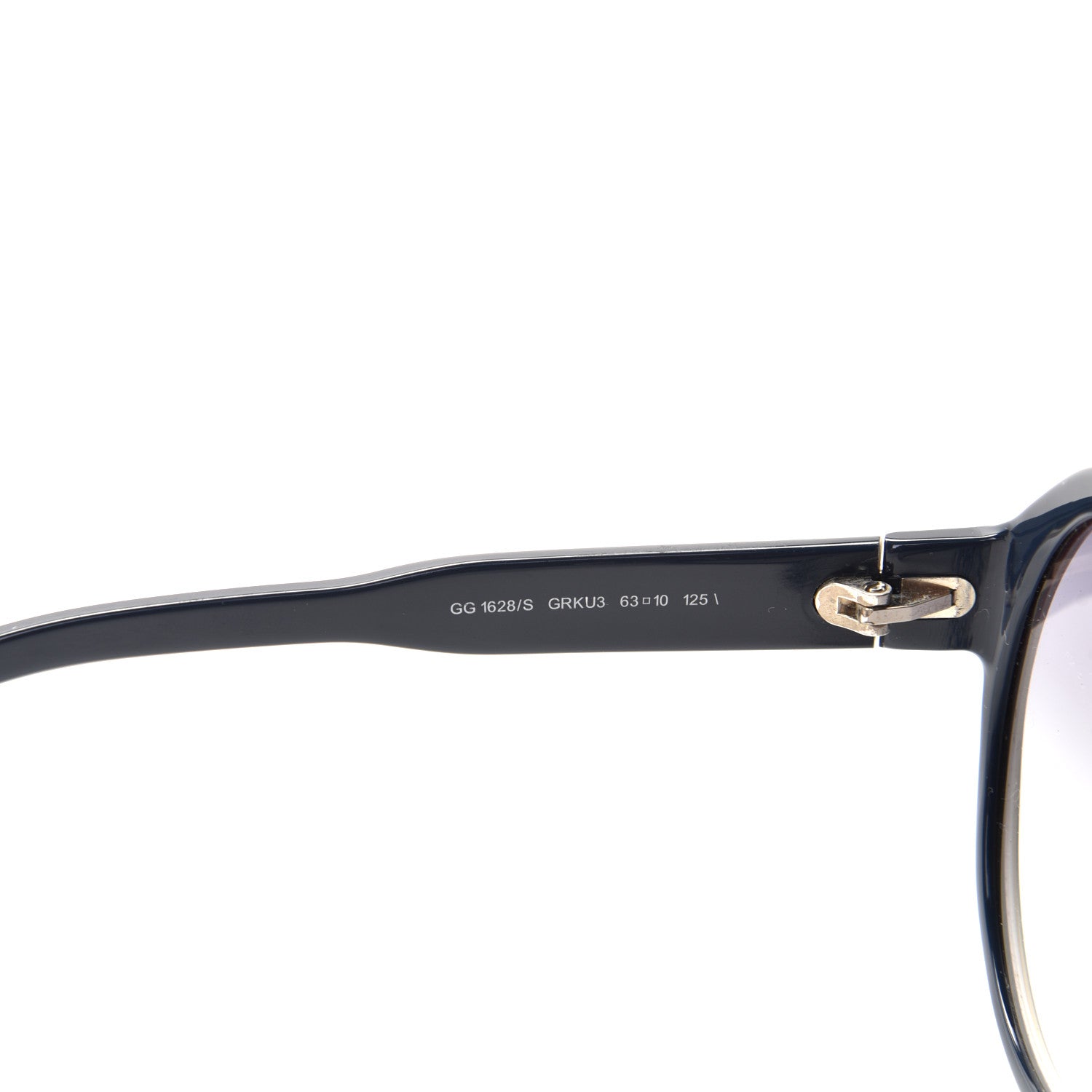 Gucci Acetate Aviator Sunglasses GG1628/S Blue 3 of 7