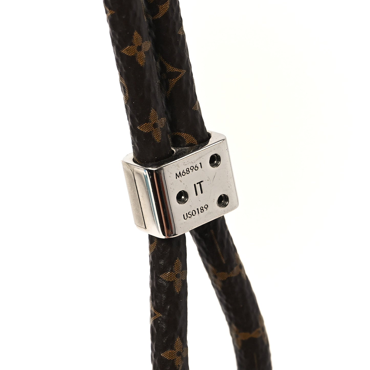 Monogram Silicone Louise Phone Holder Pink