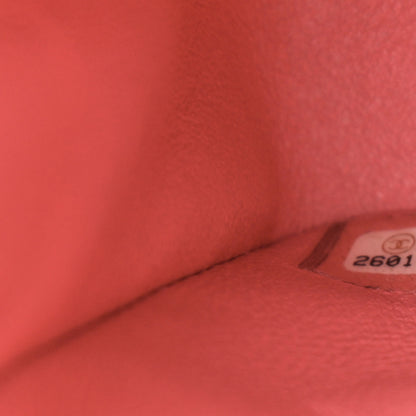 Chanel Patent Quilted Medium Double Flap Pink 6 of 11