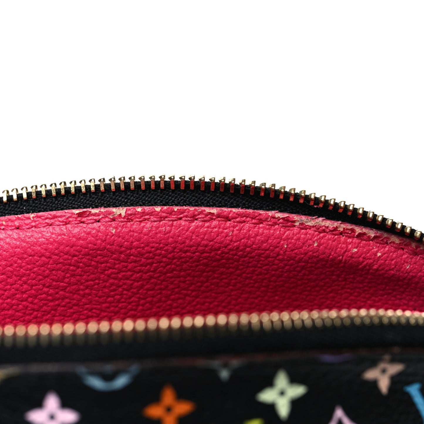 Monogram Multicolor Cosmetic Pouch Black Grenade