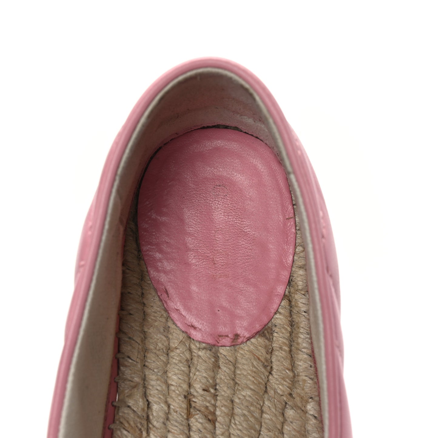 Nappa Matelasse GG Marmont Espadrilles 36 Wild Rose