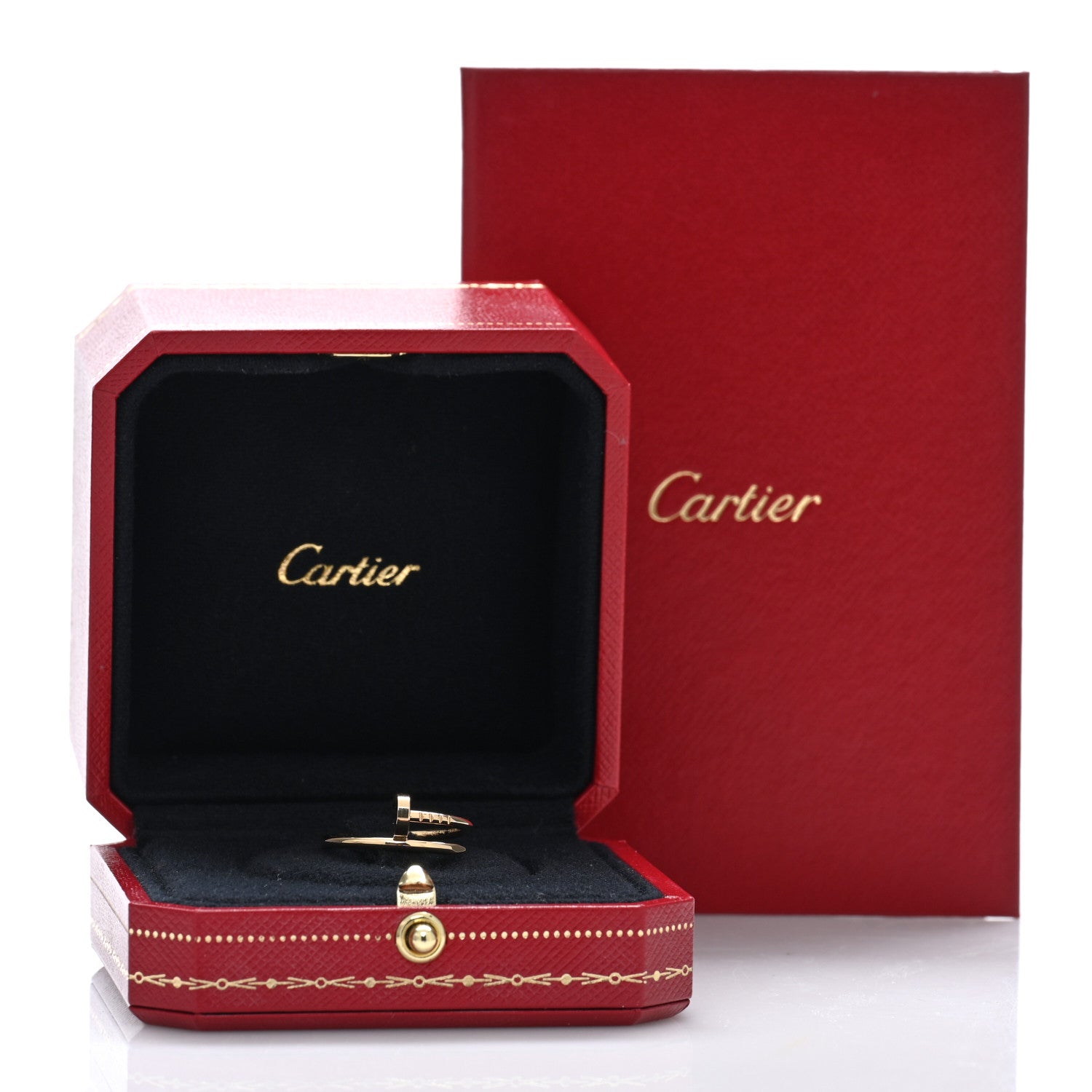 Cartier 18K Yellow Gold Small Juste Un Clou Ring 51 5.75 5 of 5