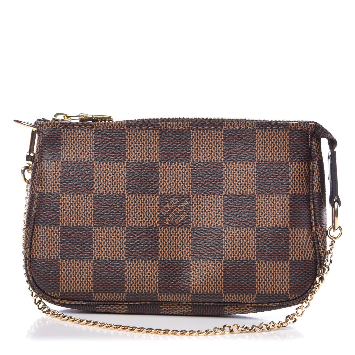 Louis Vuitton Damier Ebene Mini Pochette Accessories 1 of 7