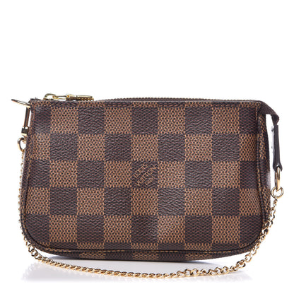 Louis Vuitton Damier Ebene Mini Pochette Accessories 1 of 7