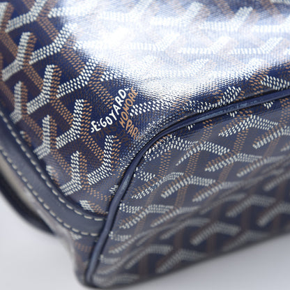 Goyard Goyardine Capetien Messenger Bag Navy 12 of 14