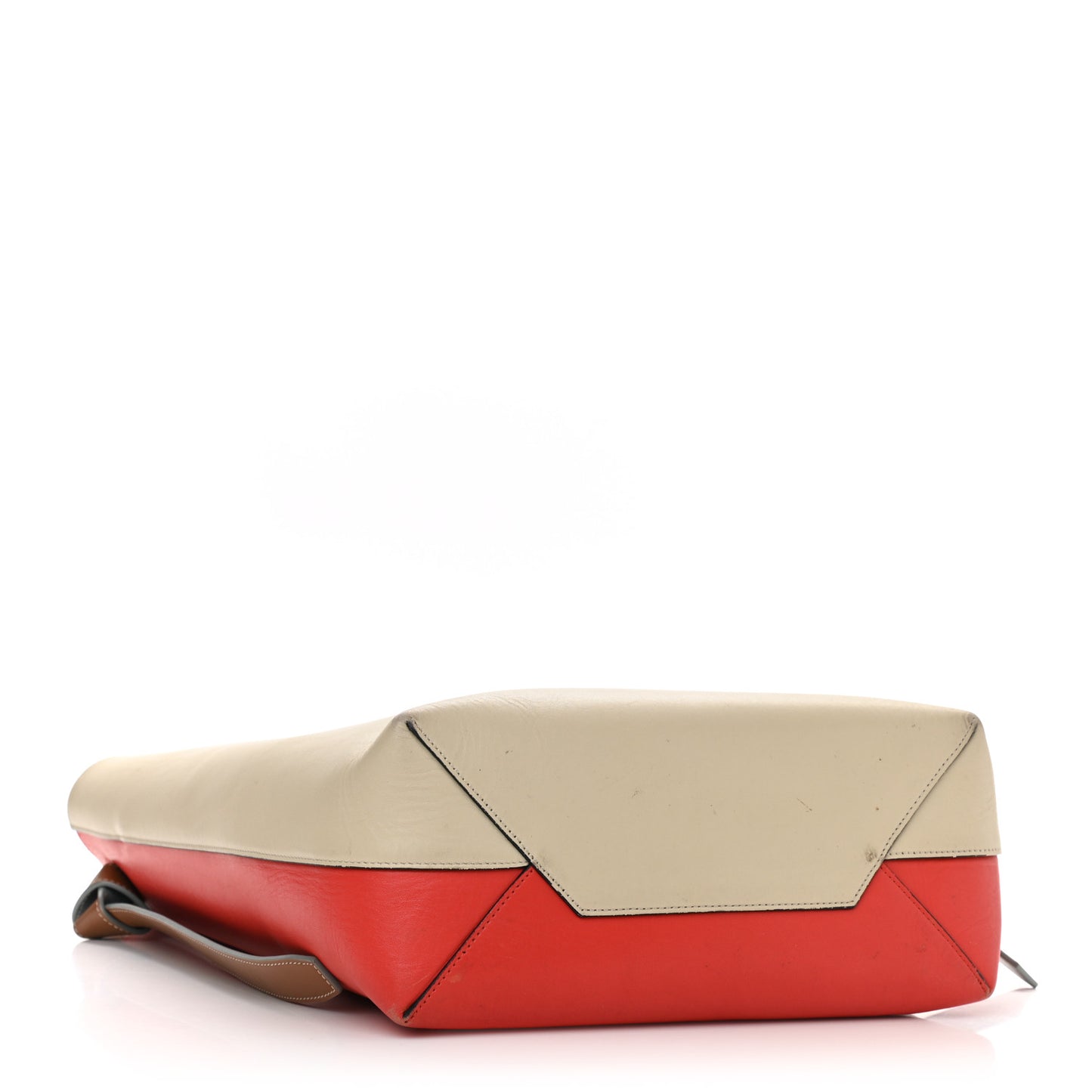 Shiny Smooth Calfskin Small Twisted Cabas Multicolor