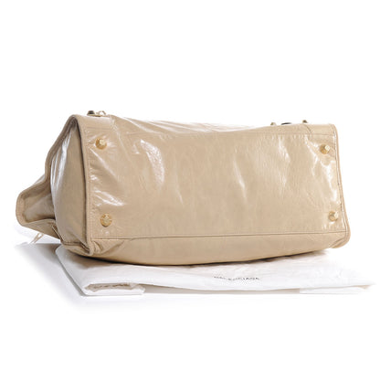 Balenciaga Agneau Giant 12 Gold Hardware Work Dune 4 of 7