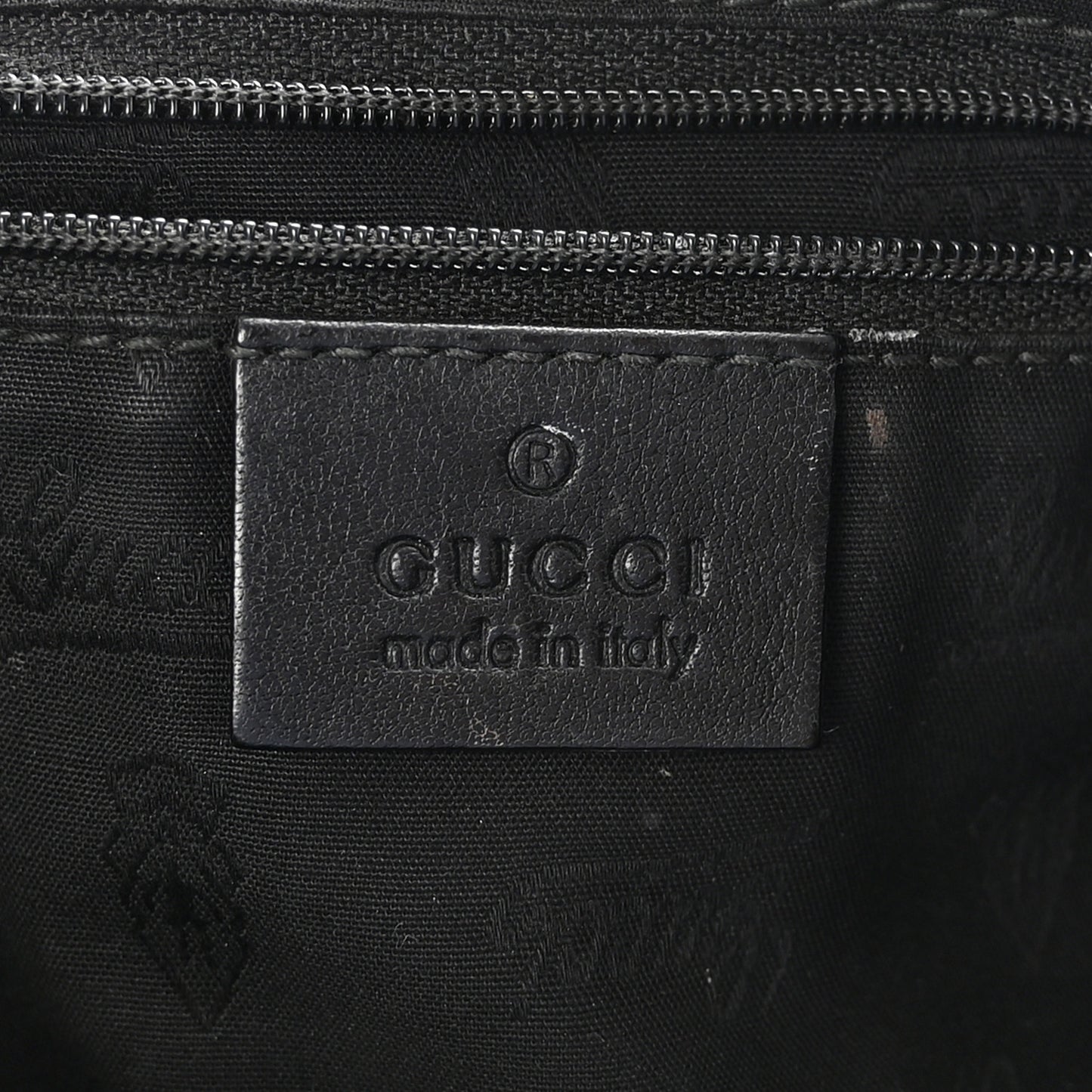 Guccissima Large New Ladies Web Hobo Black