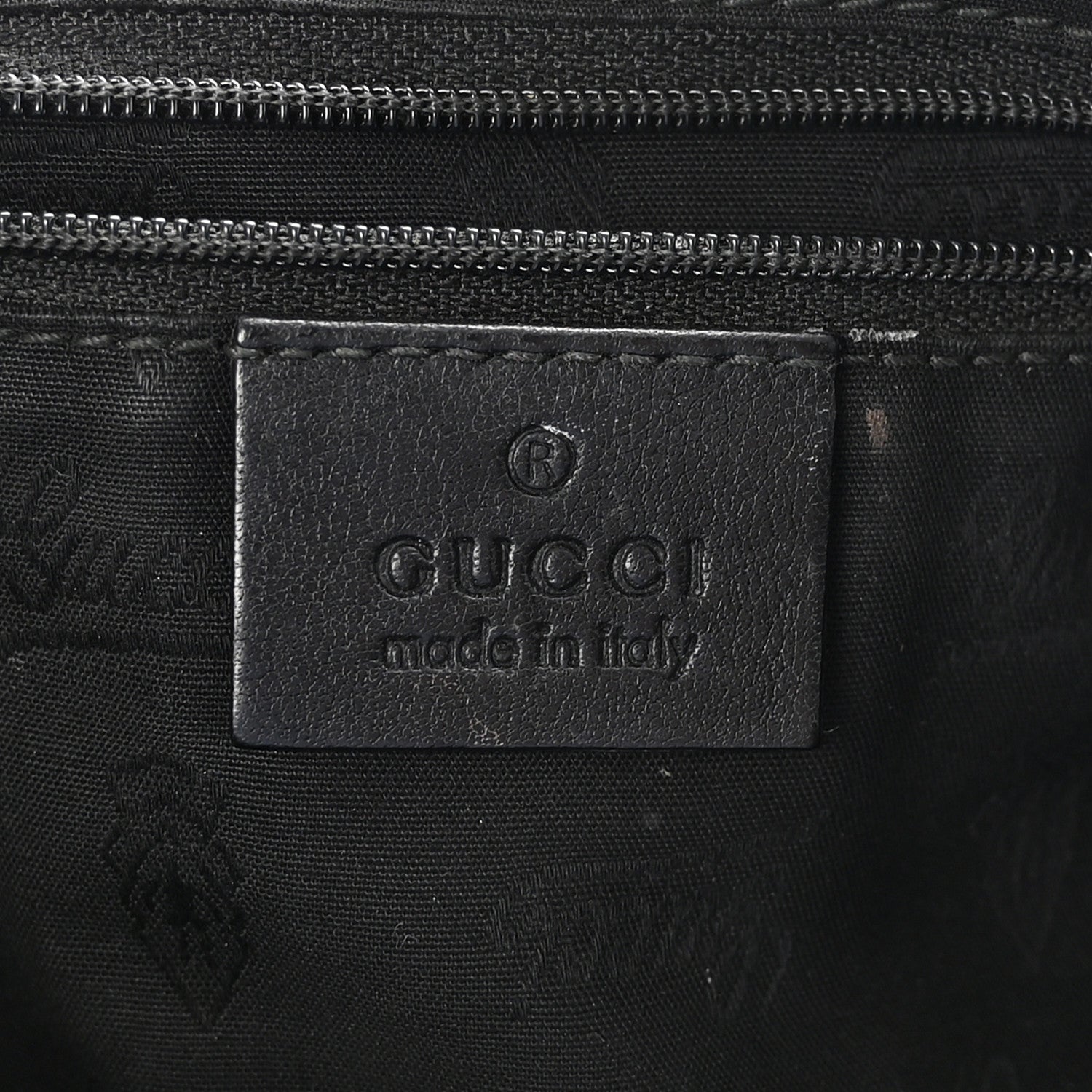 Gucci Guccissima Large New Ladies Web Hobo Black 6 of 11