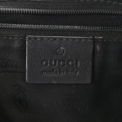 Gucci Guccissima Large New Ladies Web Hobo Black 6 of 11