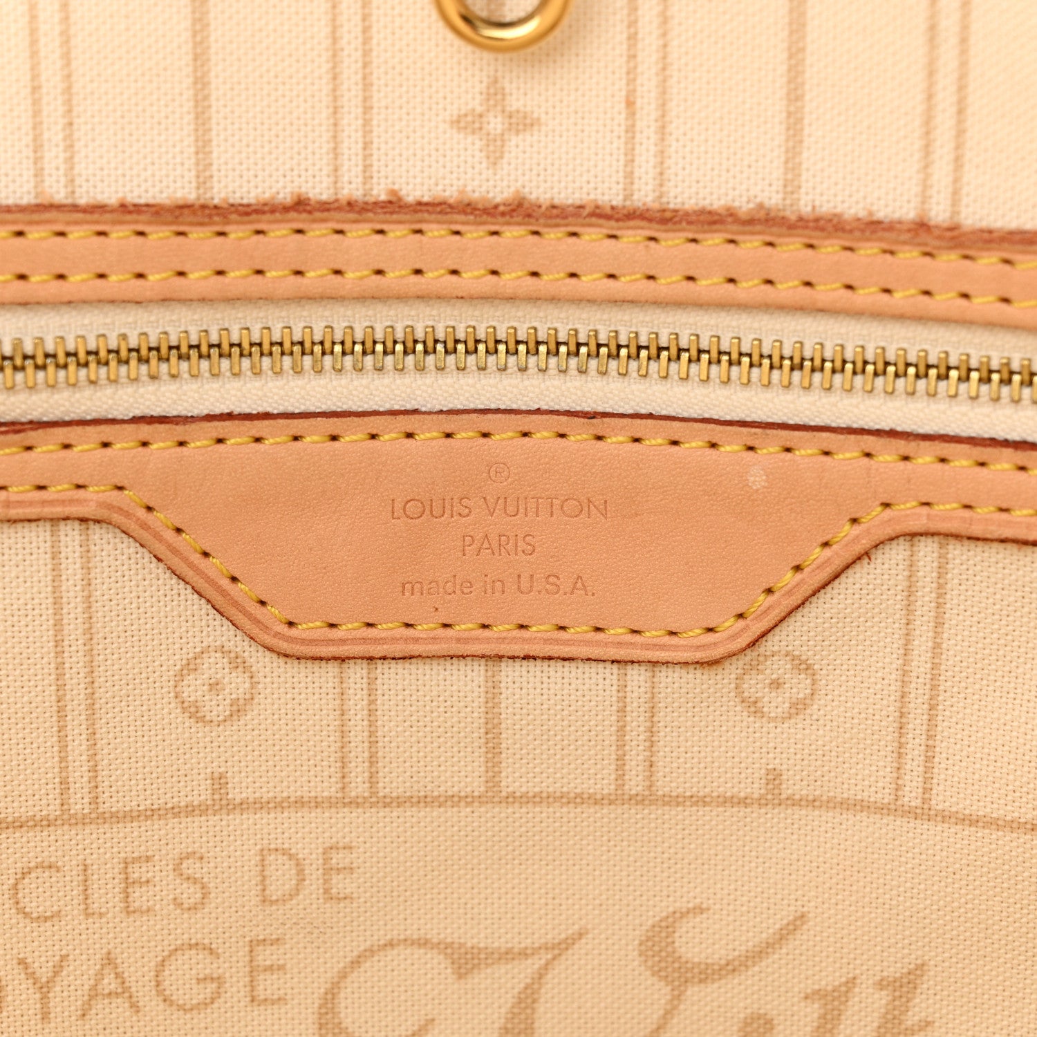Louis Vuitton LOUIS VUITTON Damier Azur Neverfull MM 6 of 10