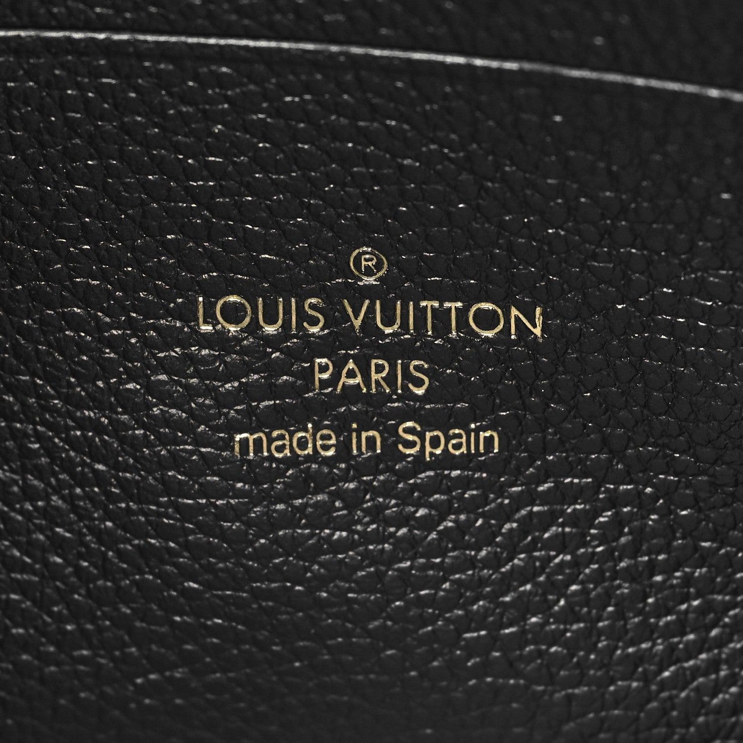Louis Vuitton Empreinte Double Zip Pochette Black 7 of 10