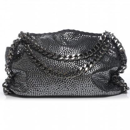 Stella McCartney Falabella Studded Faux Suede Shopper Black 1 of 7