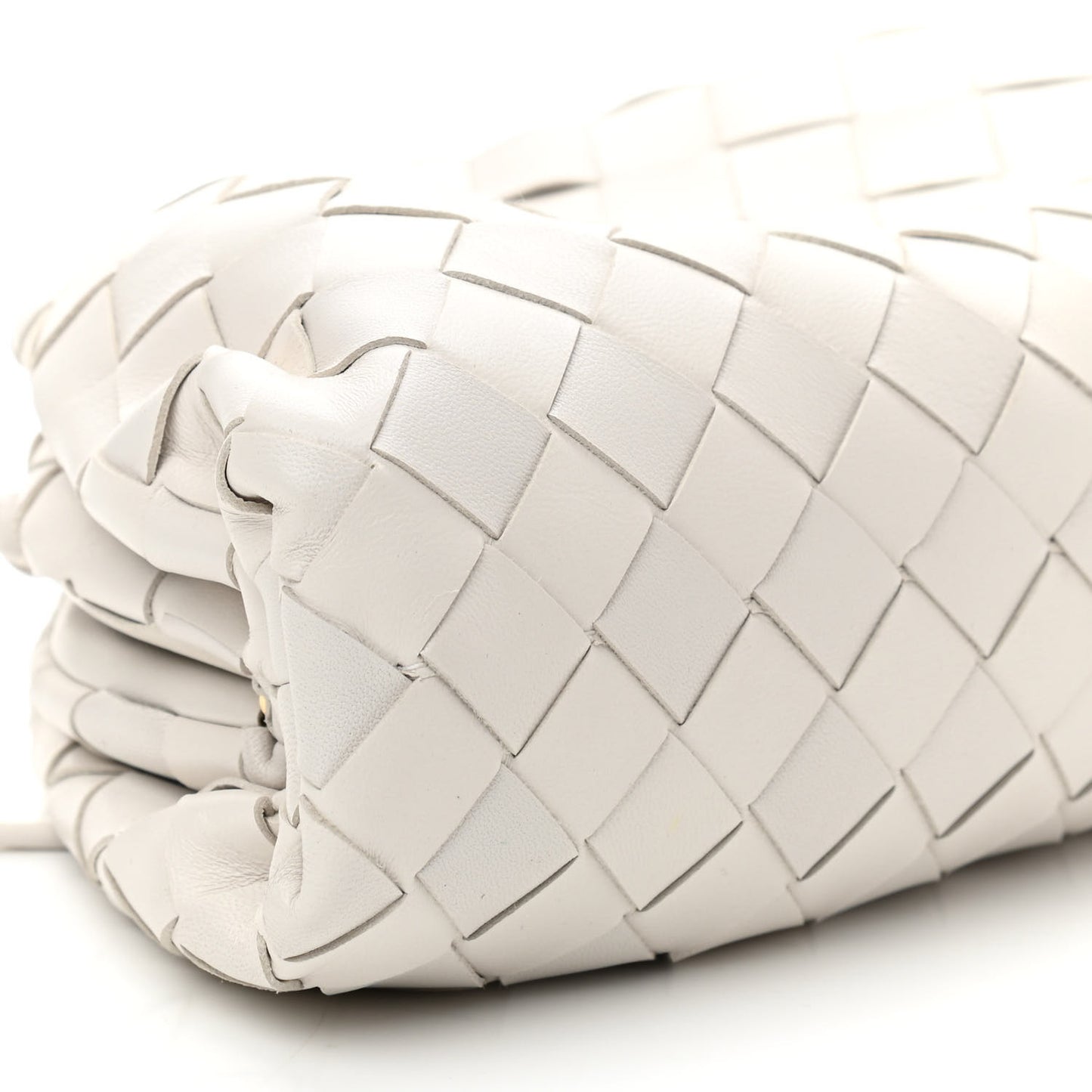Nappa Intrecciato The Mini Pouch Chalk