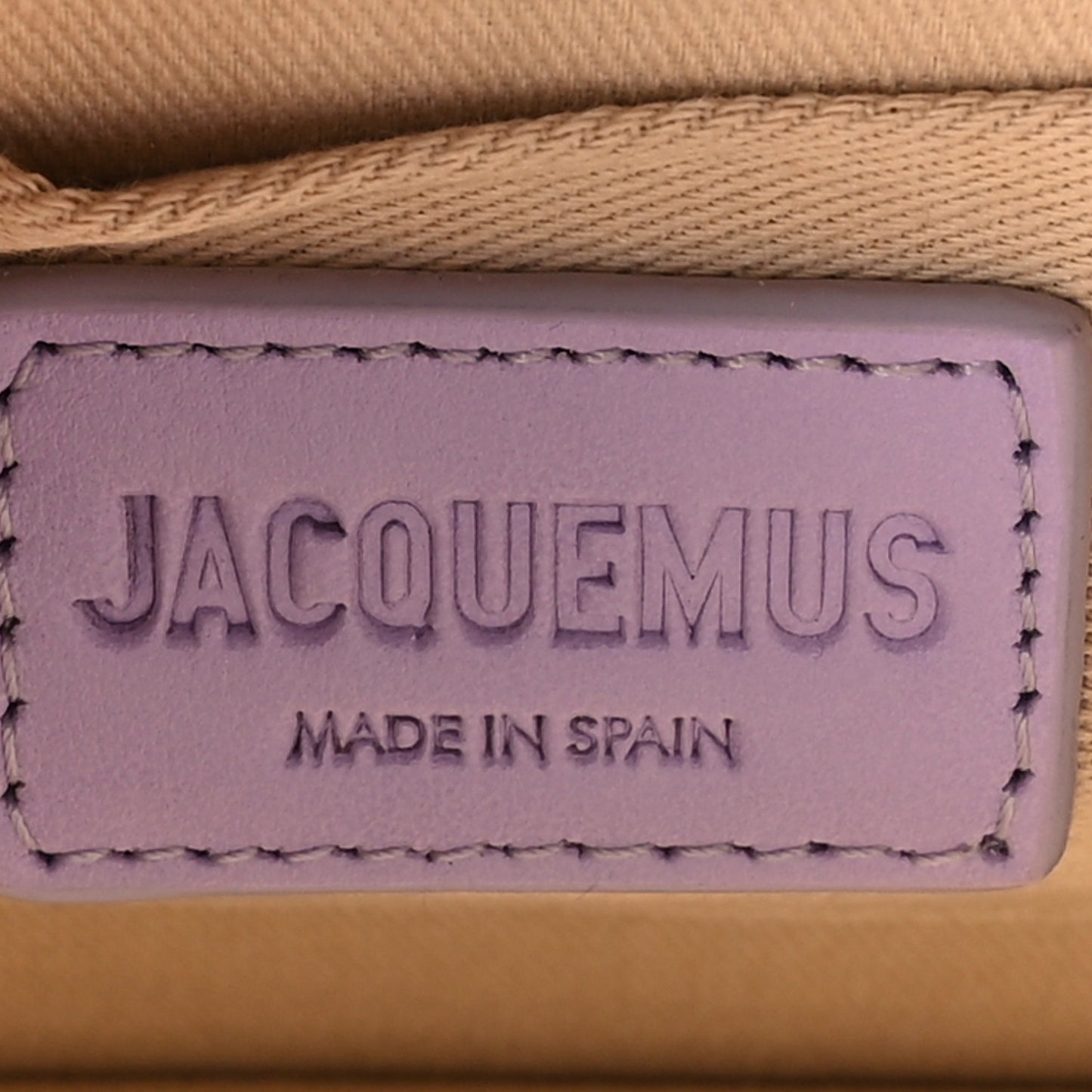 Smooth Calfskin Le Chiquito Noeud Lilac
