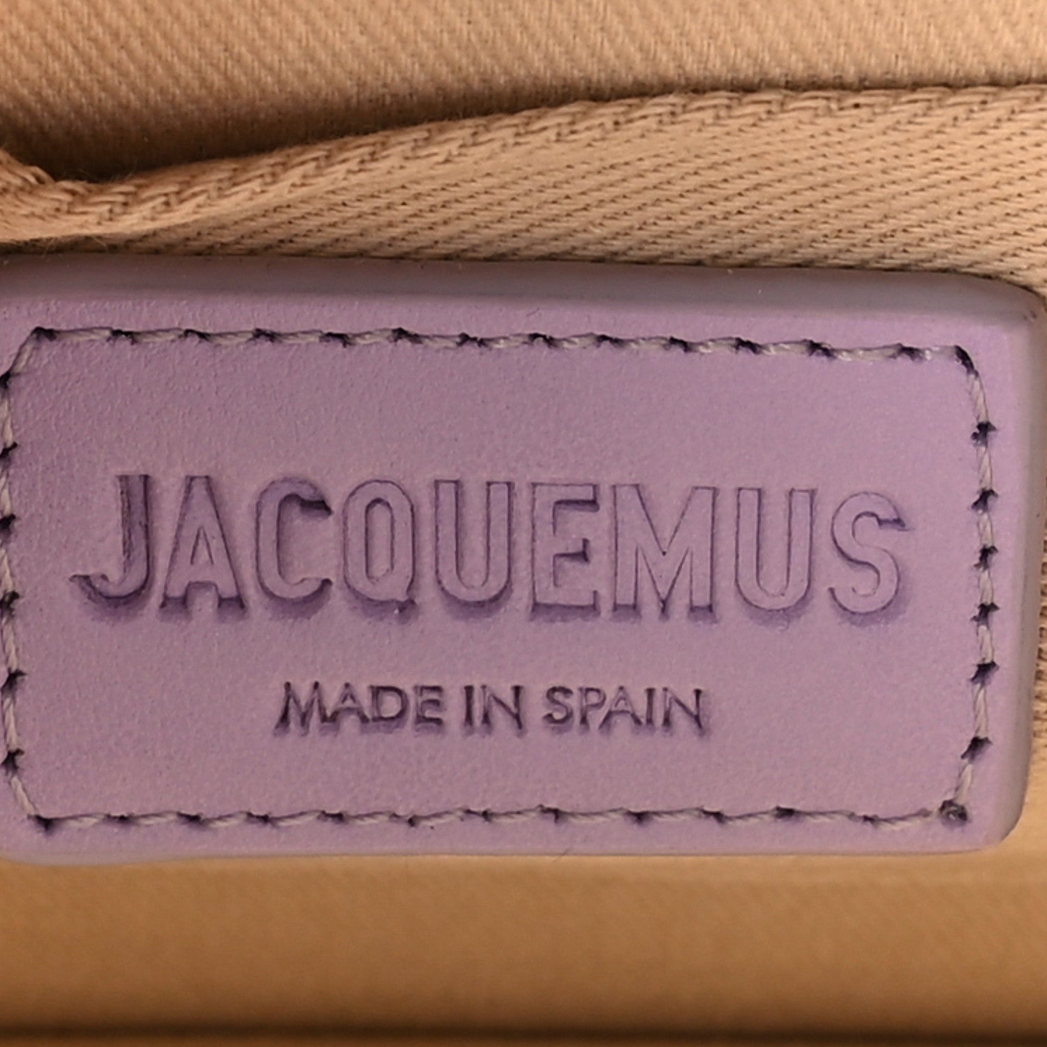 Jacquemus Smooth Calfskin Le Chiquito Noeud Lilac 6 of 8