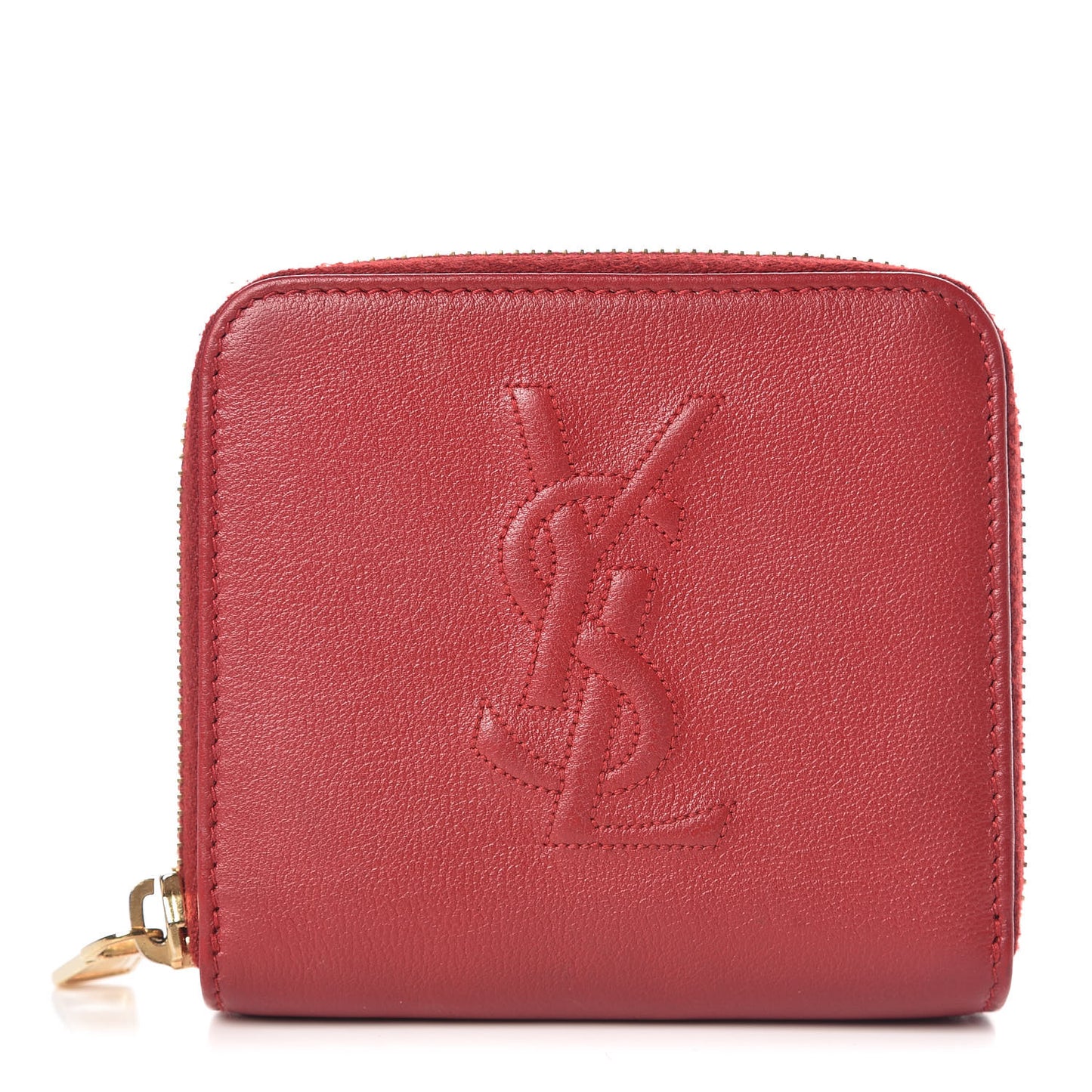 Goatskin Belle de Jour French Wallet Rouge Orient