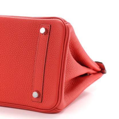 Hermes Togo Birkin 30 Rouge Casaque 8 of 9