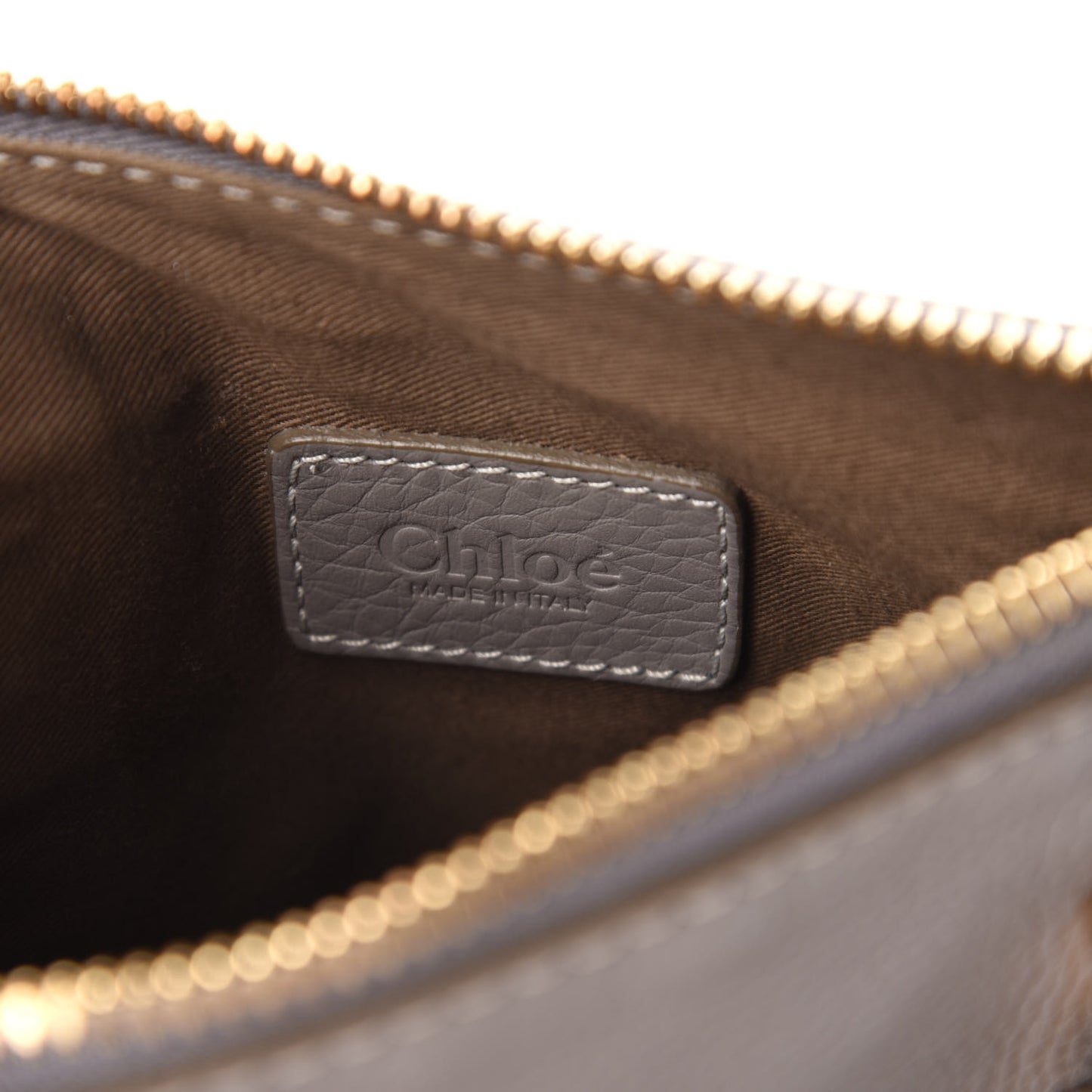Calfskin Baby Marcie Satchel Cashmere Grey
