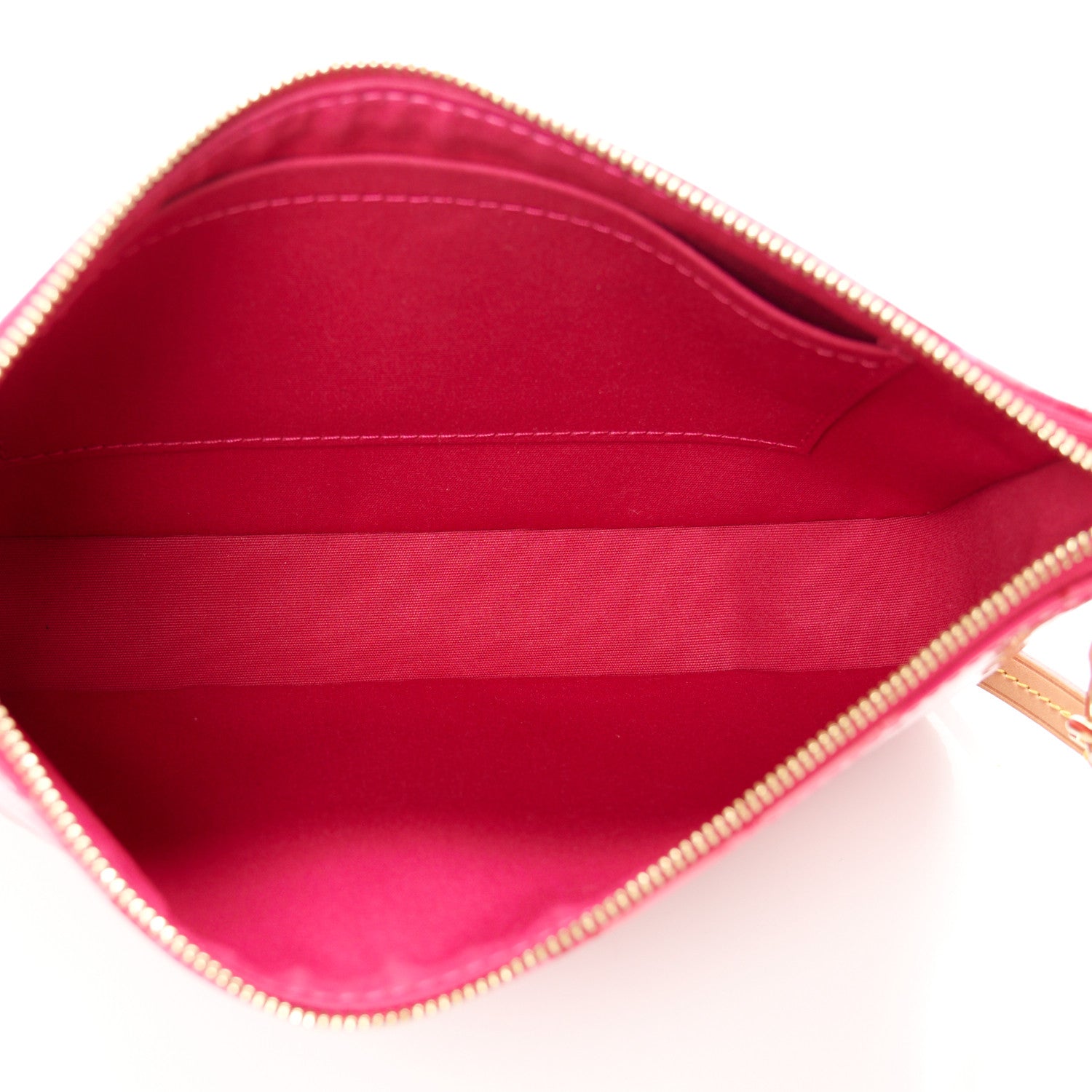 Louis Vuitton Vernis Ikat Pochette Accessories NM Rose Indien 5 of 10