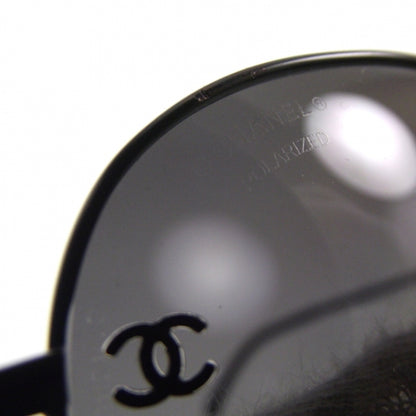 Chanel Aviator Sunglasses 4189-T-Q Black 8 of 9