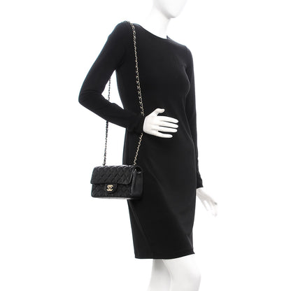 Chanel Lambskin Quilted Mini Rectangular Flap Black 2 of 10