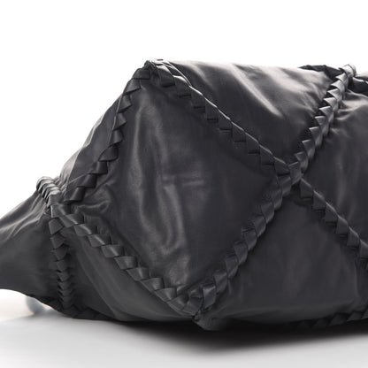 Bottega Veneta Calfskin Intrecciato Diamond Tote Ardoise 9 of 12