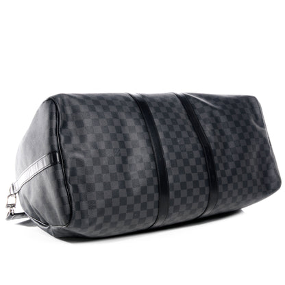 Louis Vuitton Damier Graphite Keepall Bandouliere 55 4 of 8