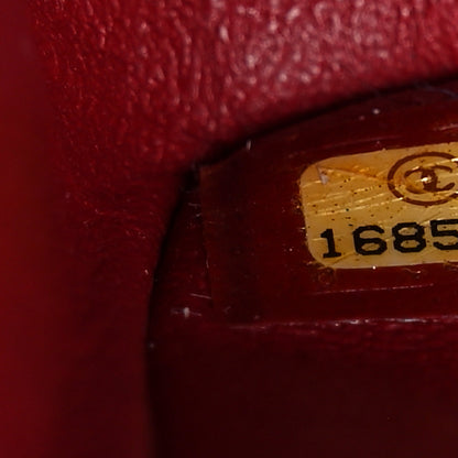 Chanel Caviar Quilted Medium Double Flap Red 6 of 9