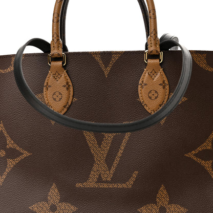 Louis Vuitton Reverse Monogram Giant Onthego MM 7 of 9