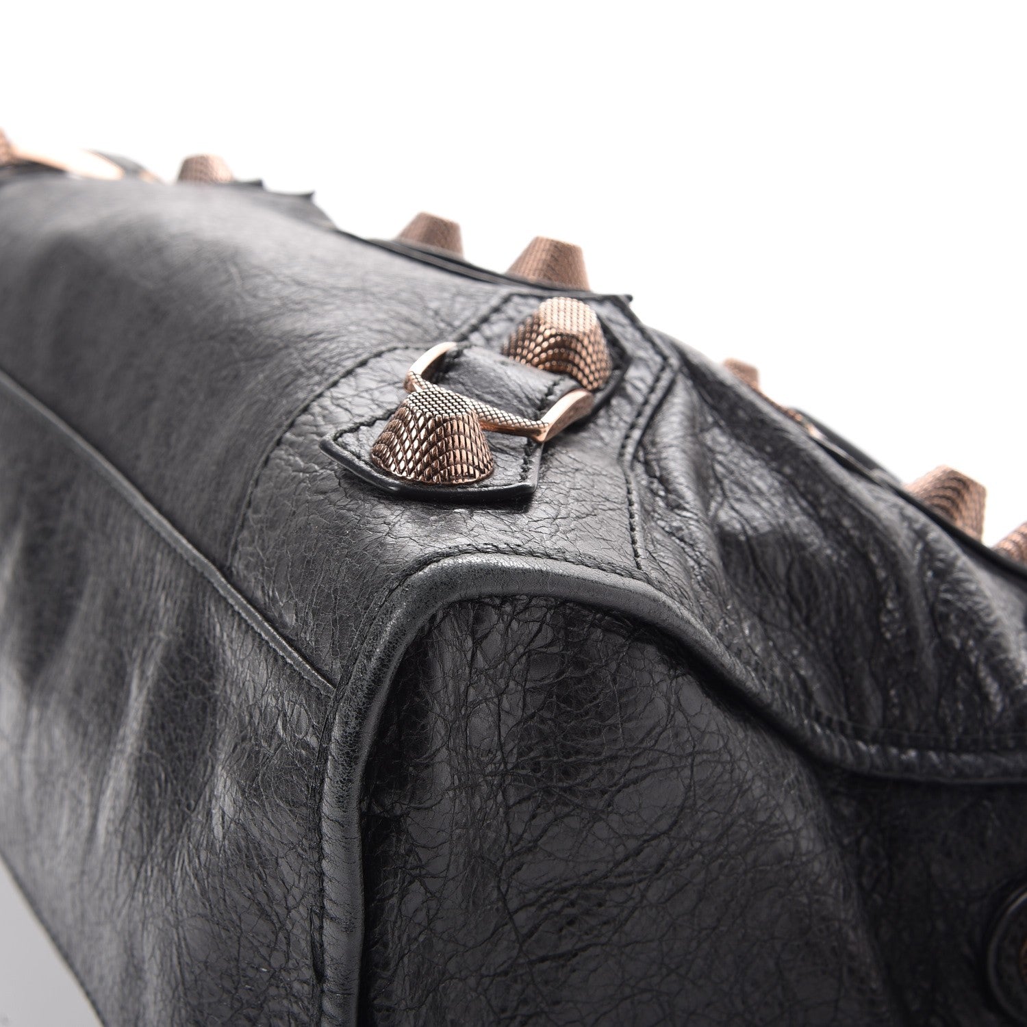 Balenciaga Agneau Giant 21 Rose Gold Hardware City Black 11 of 12