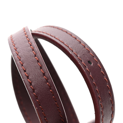 Loewe Calfskin Mini Flamenco Knot Clutch Dark Burgundy 15 of 15