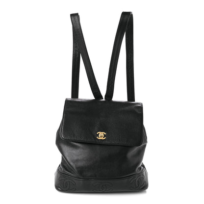 Chanel Caviar CC Backpack Black 1 of 9