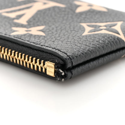 Louis Vuitton Empreinte Monogram Giant Key Pouch Black Beige 8 of 9
