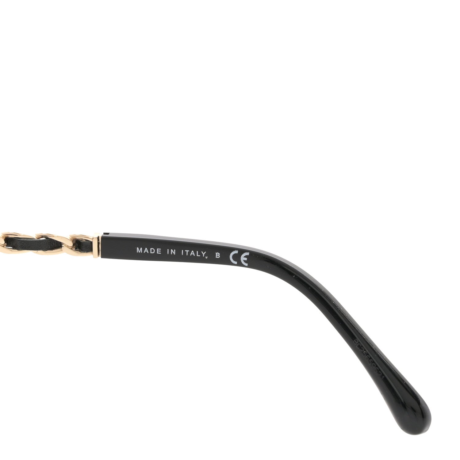 Chanel Lambskin Square Chain Sunglasses 5210-Q-A Black 6 of 8