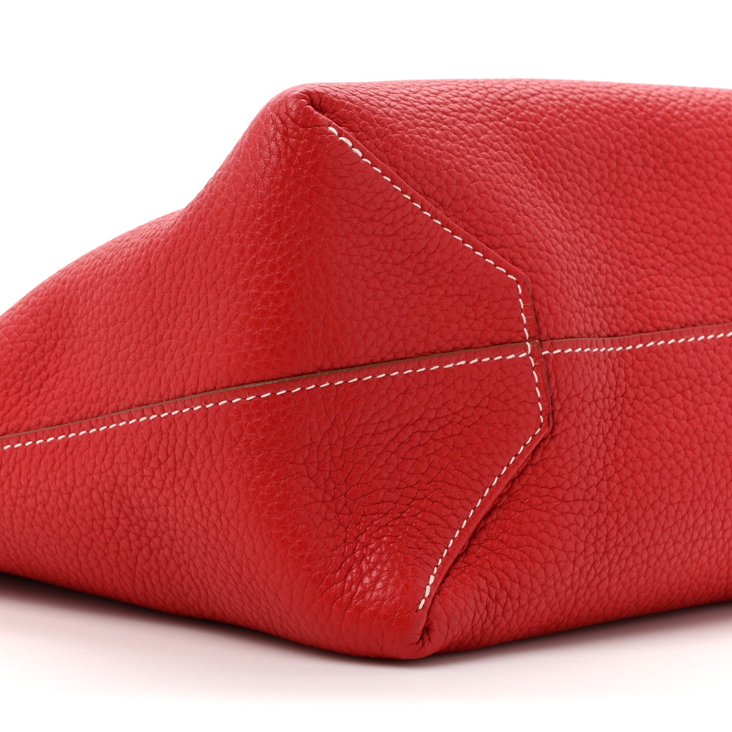 Hermes Taurillon Clemence Double Sens Reversible Tote 36 Rose Jaipur Bougainvillea 15 of 18