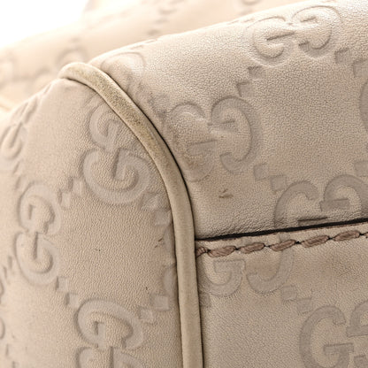 Gucci Guccissima Medium Sukey Tote Mystic White 13 of 17