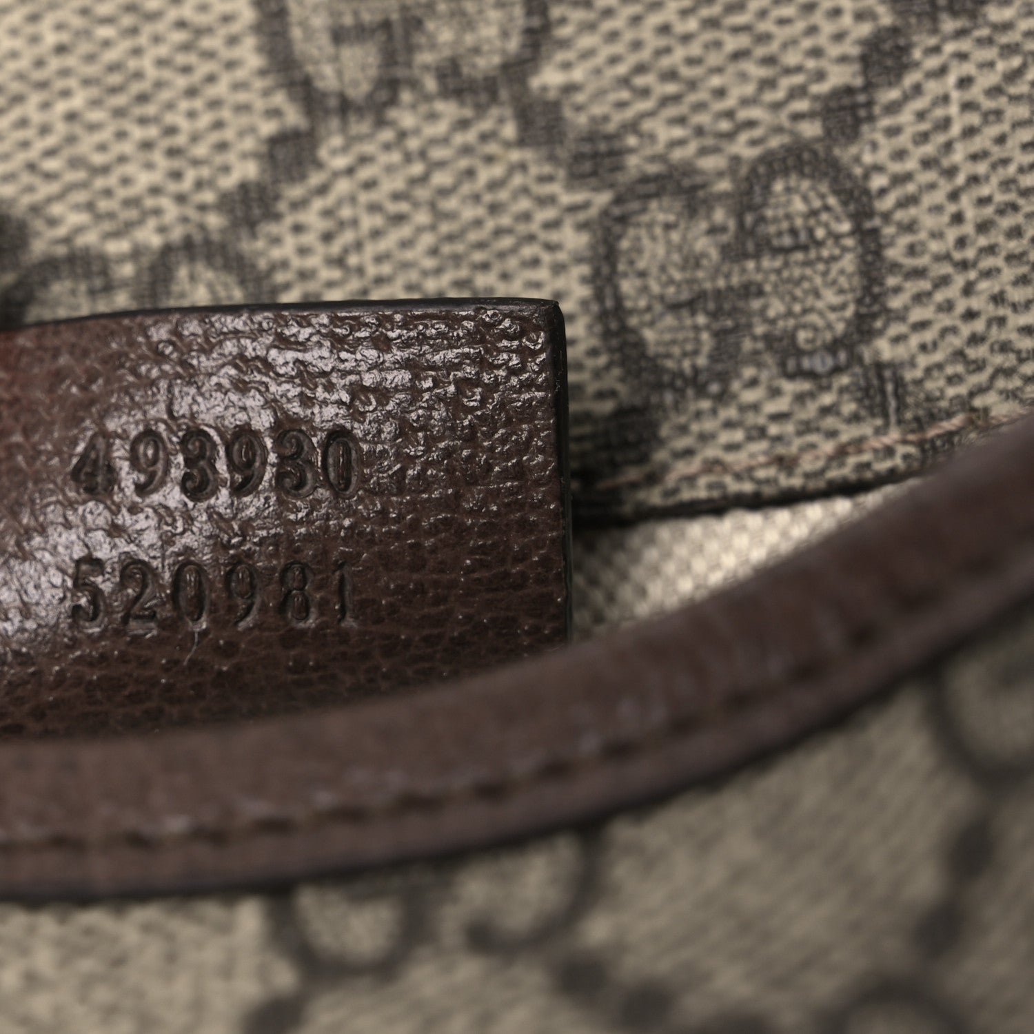 Gucci GG Supreme Monogram Neo Vintage Web Belt Bag Brown 7 of 12