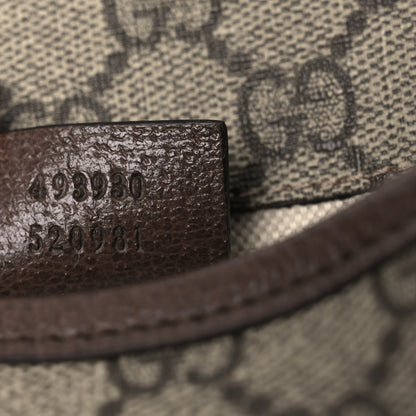 Gucci GG Supreme Monogram Neo Vintage Web Belt Bag Brown 7 of 12