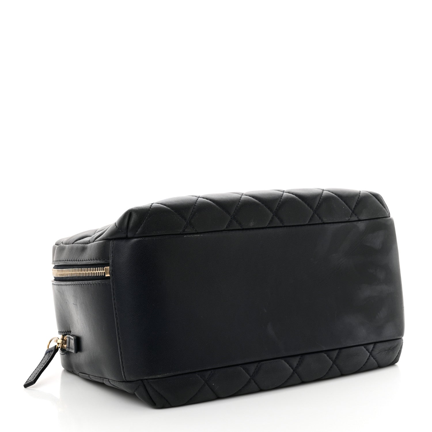 Chanel Lambskin Quilted Medium Trendy CC Bowling Bag Navy 4 of 16