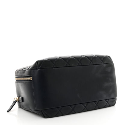 Chanel Lambskin Quilted Medium Trendy CC Bowling Bag Navy 4 of 16