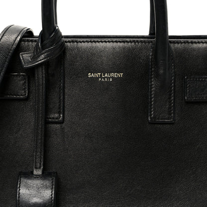 Saint Laurent Calfskin Nano Sac De Jour Black 8 of 10