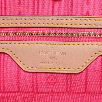 Louis Vuitton Monogram Roses Neverfull MM 6 of 7