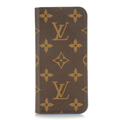 Louis Vuitton Monogram iPhone 6 Folio Case Blue 1 of 7