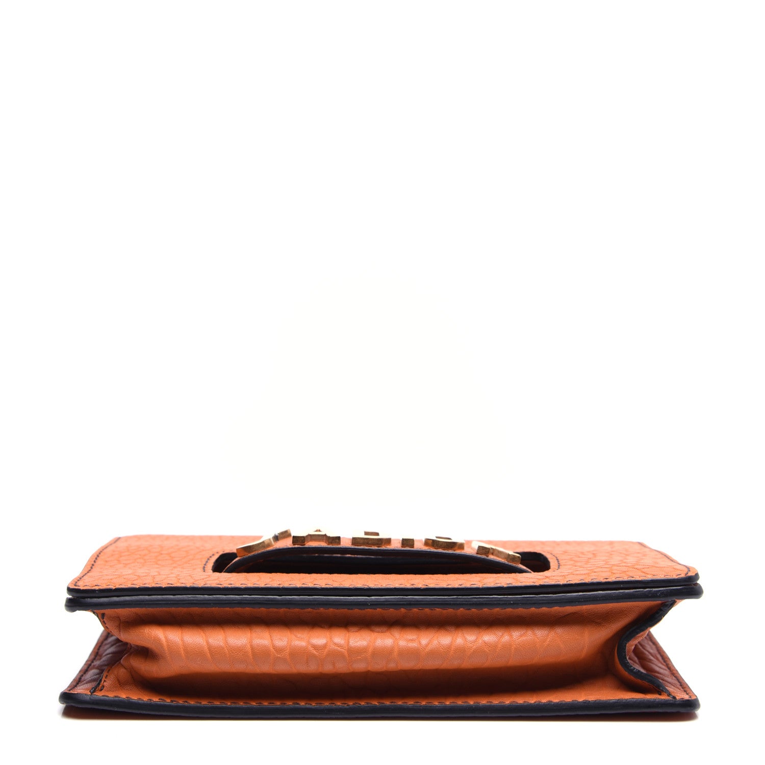 Christian Dior Canyon Grained Lambskin J'Adior Chain Flap Bag Orange 11 of 14