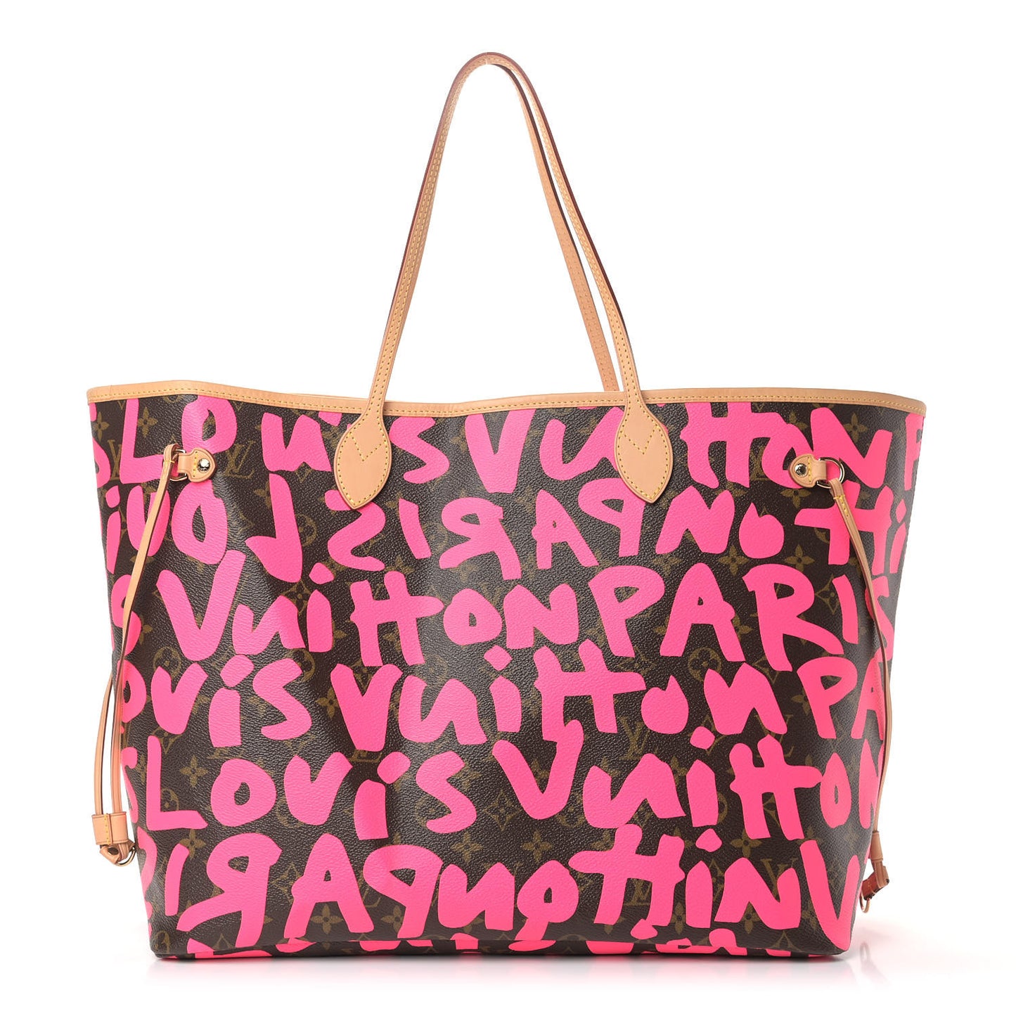 Monogram Graffiti Neverfull GM Fuchsia