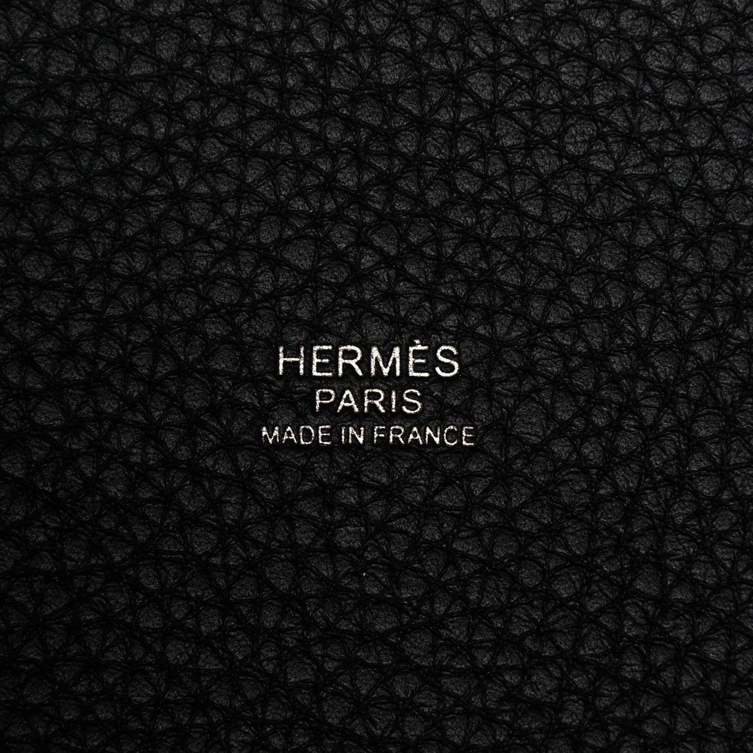 Hermes Taurillon Clemence Monochrome Picotin Lock 18 PM Black 5 of 9