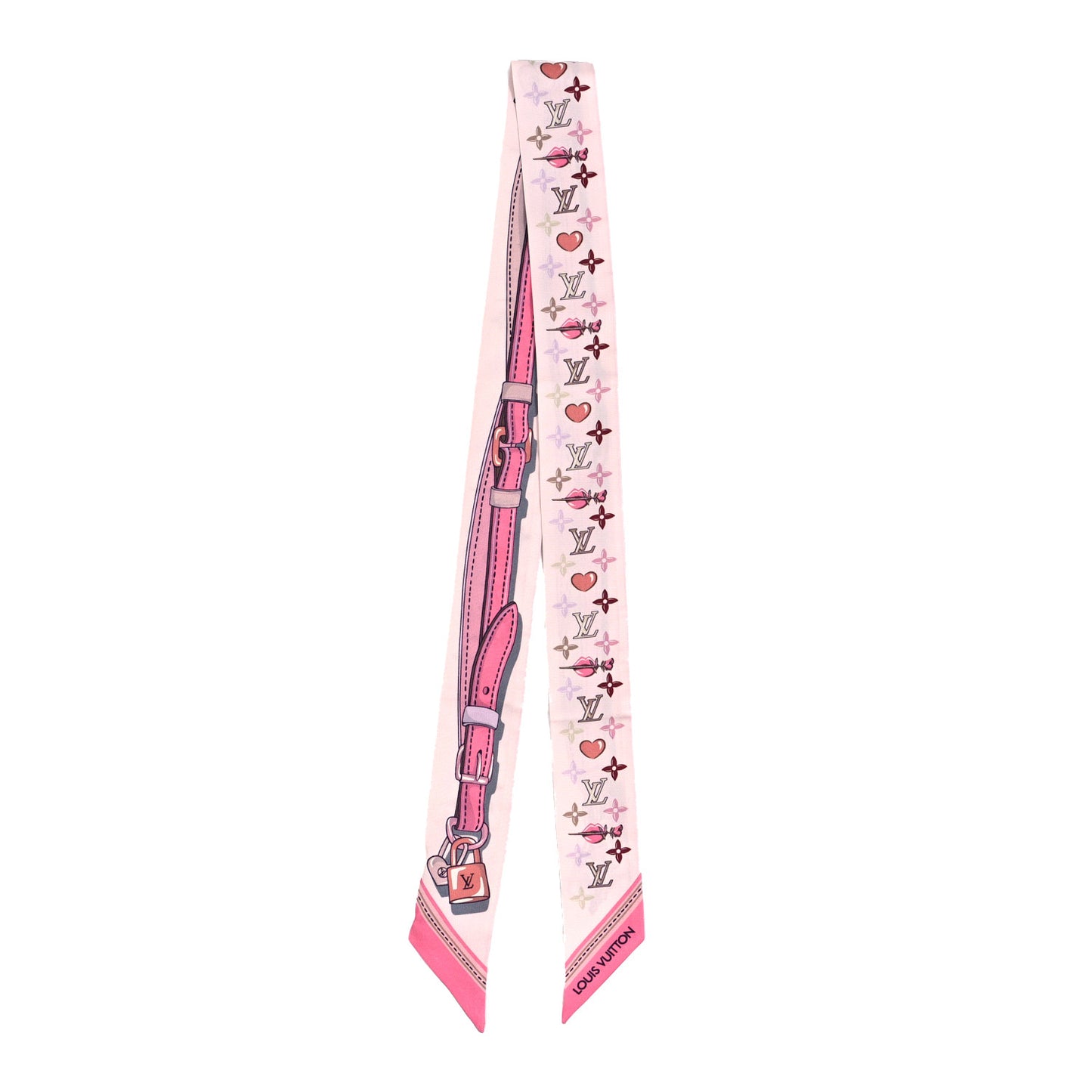 Silk Monogram A la Folie BB Bandeau Light Pink