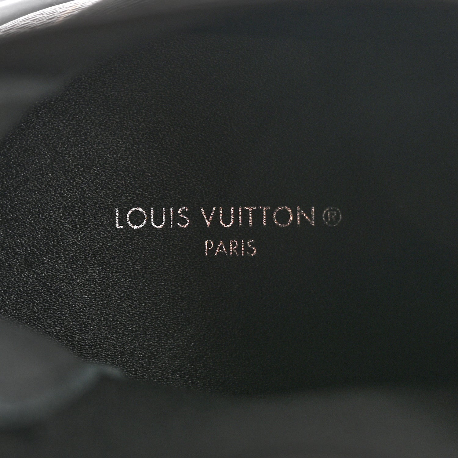 Louis Vuitton Patent Monogram Ruby Flat Ankle Boots 38 Black 6 of 7